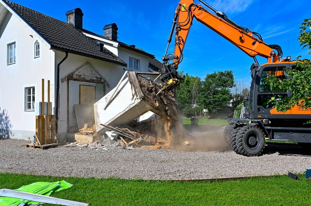 Hvor mye koster det å rive et hus?