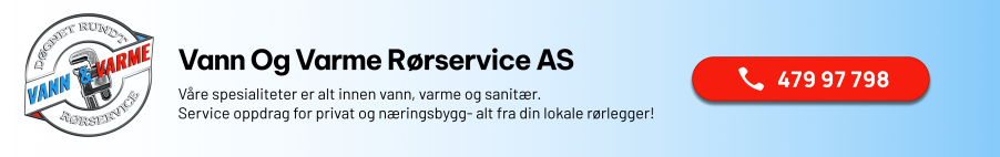 Vann Og Varme Rørservice AS