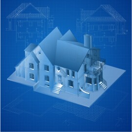 Arkitekt 3D modell CAD Arkitekt 3D modell CAD