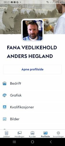 Fana Vedlikehold Anders Hegland