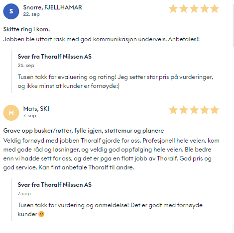 Thoralf Nilssen AS Thoralf Nilssen AS