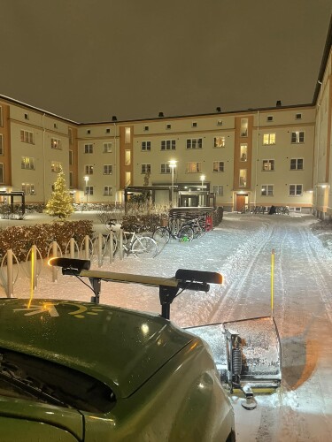 Berger Snø Og Grønt