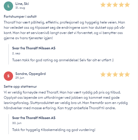 Thoralf Nilssen AS Thoralf Nilssen AS