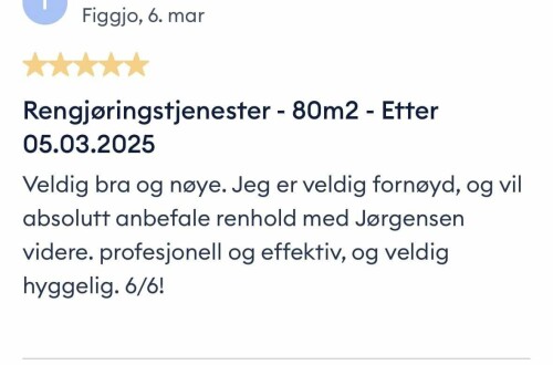 Renhold Med Jørgensen