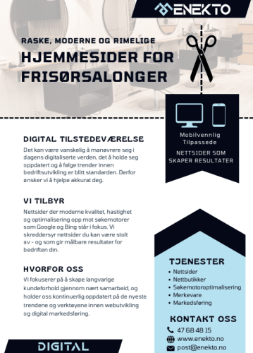 Enekto Digital - Nettsider Av Evju