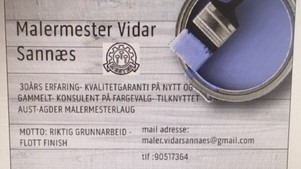 Malermester Vidar Sannæs AS