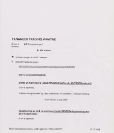 Tanangerallservice V/Robert Gramstad