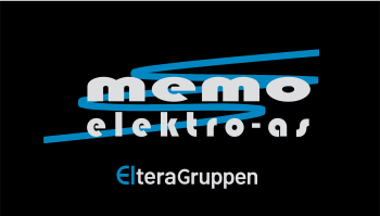 Memo Elektro Logo Med bakgrunn Neg CMYK