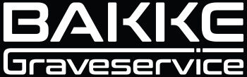 Bakke Graveservice Logo JPEG White Bakke Graveservice Logo JPEG White