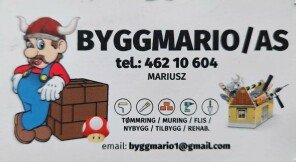 Byggmario logo Byggmario logo