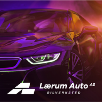 Laerum auto logo Laerum auto logo