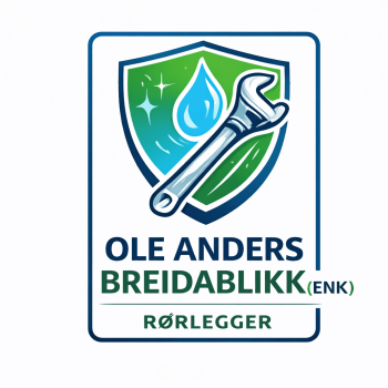 Shield logo with wrench and water drop