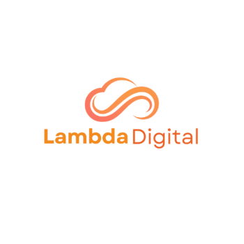 Lambda logo orange Lambda logo orange