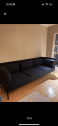 Frakte tung sofa (lengde ca 240 cm)