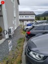 P1 Bilde 1 Legge 3 betong såler (23m, 18m, 17m) ved parkeringsplass på sameie