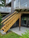 20250802 094746 Sette opp takrenne (Lindab) under terrasse