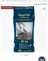 IMG 8066 Hente og levere 100 sekker avrettingsmasse på 20kg