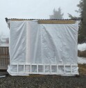 IMG 2417 Utsatt pga snø - Snekre en yttervegg på spikertelt