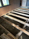 IMG 20251008 123039 Bytte av bjelkelag og legging av plast på grunn.