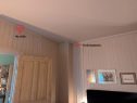 Stikk Montere stikkontakt på vegg nær tak + feste krok og rosett i taket til taklampe