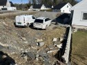 IMG 8700 Fylle opp å legge grus i innkjørsel