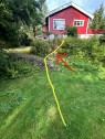 Bilde 1 Grave og erstatte delvis ødelagt avløpsrør (fra hage til septikk-renseanlegg)