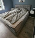 IMG 4665 Frakte dobbeltseng og gavl 180x200 fra Grünerløkka til Ruseløkka