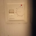 Skifte termostat baderom.