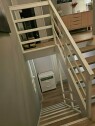 Nytt rekkverk til innvendig trapp