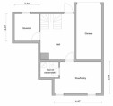 Plan Initial Nytt bad og teknisk rom