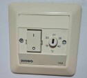 Foto 1 Bytte NOBØ gulvvarmeregulator, og ELKO dimmer taklys.