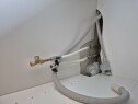 17513938259602346442488152210438 Koble til nytt IKEA blandebatteri og oppvaskmaskin.