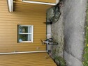 IMG 0102 Legge platting 6 kvadrat samt bygge et lite tak for vedstabel