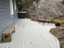 Image Legge nytt tredekke på terrasse