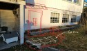 Graveomrade og dor Grave og flytte mur, samt sette inn dør og vinduer