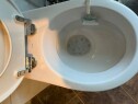IMG 1702 Utskifting av vegghengt toalettskål