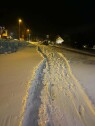 Måking av snø.! Innskjørsel fra garasje og ut til vei